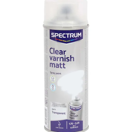 Verf>Spectrum Blanke Lak Matte Spuitverf Transparant