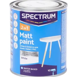 Verf>Spectrum 2-In-1 Matte Verf Wit