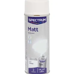 Verf>Spectrum Spuitverf Mat Wit