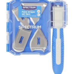 Verfbenodigdheden>Spectrum Verfschraperset Blauw,Grijs