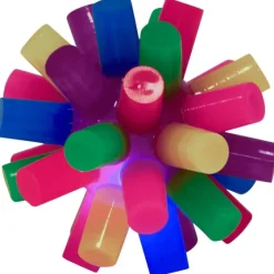 Spellen>Mini Matters Spike-Bal Met Licht Meerkleurig