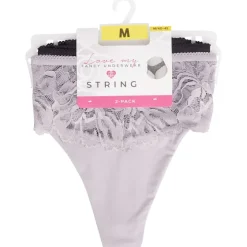 Ondergoed>Australian Strings Meerkleurig,Zwart