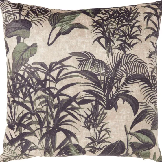 Beddengoed>Froyak Studio Hemliv Velvet Kussen Met Planten Print