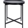Woonaccessoires>Merk Studio Home Ronde Bijzettafel Zwart,Bruin