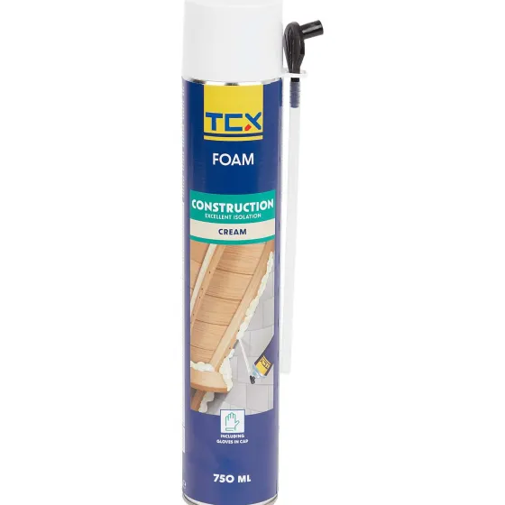 Gereedschap>TCX Bouwschuim