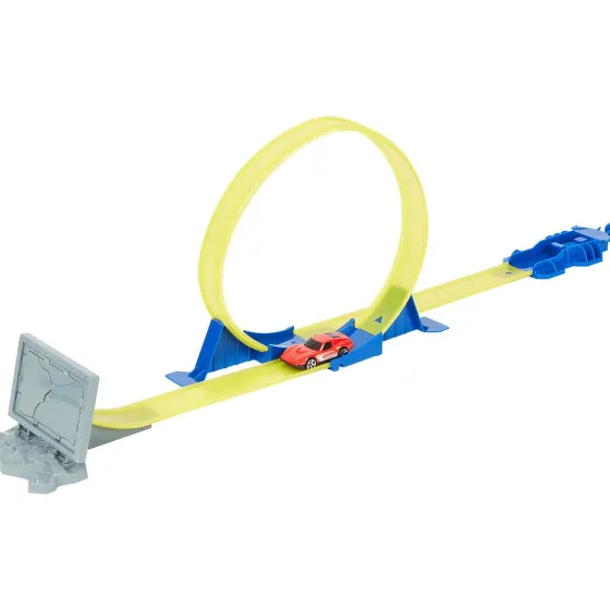 Spellen>Mini Matters Teamsterz Racebaan Met Looping Meerkleurig