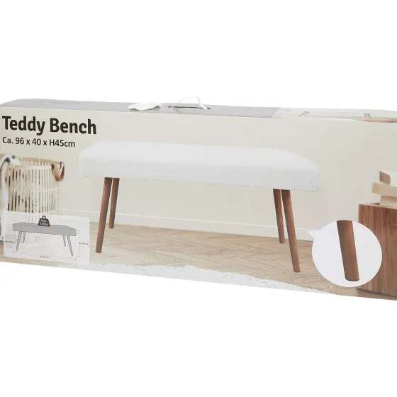 Woonaccessoires>Merk Teddy Bank Beige,Bruin