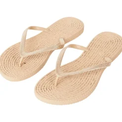 Schoenen>Merk Teenslippers Beige,Groen