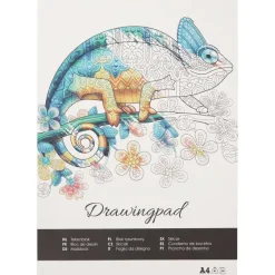 Papier & Schriften>Kids Creative Tekenblok Voor Volwassenen Print