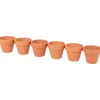 Bloempotten>Merk Terracotta Bloempotjes Bruin