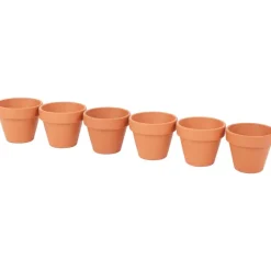 Bloempotten>Merk Terracotta Bloempotjes Bruin