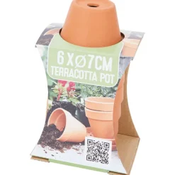 Bloempotten>Merk Terracotta Bloempotjes Bruin