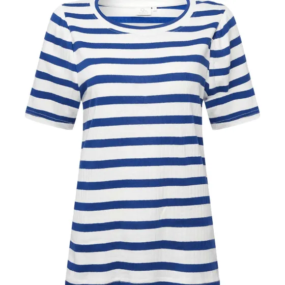 Kleding>SuperTrash 9Th Avenue T-Shirt Blauw,Zwart