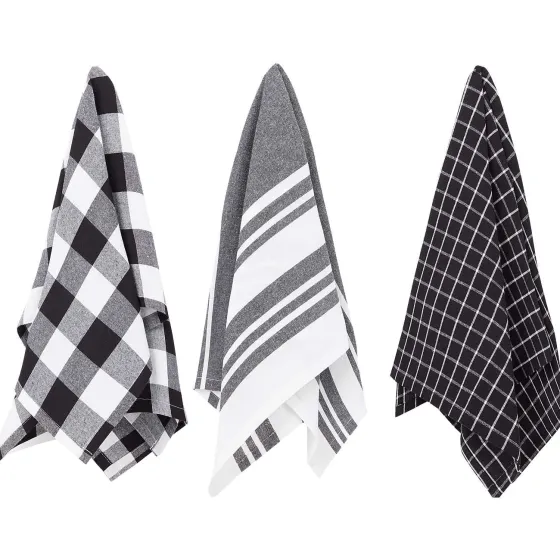 Badtextiel>Hotel Royal Theedoeken Blauw,Grijs,Groen,Rood,Wit,Zwart