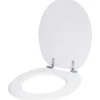 Badkamer & Toilet Accessoires>Cascata Toiletbril Bruin,Wit,Zwart