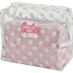 Make-Up>Max & More Toilettas-Set Roze,Zilver