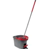 Schoonmaakartikelen>Vileda Spinmop Easy Wring & Clean Zwart,Rood