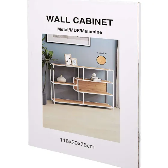 Woonaccessoires>Merk Wandkast Bruin