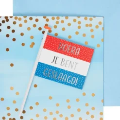 Kaarten>Office Essentials Wenskaart 'Geslaagd' Print