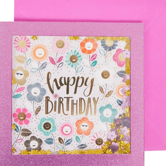 Kaarten>Office Essentials Wenskaart Met Confetti Print