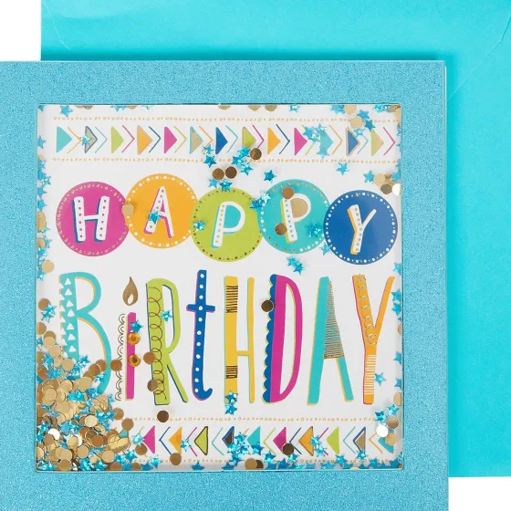 Kaarten>Office Essentials Wenskaart Met Confetti Print