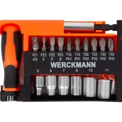 Gereedschap>Werckmann Bit- En Doppenset Meerkleurig