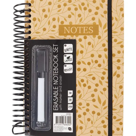 Bureau Accessoires>Office Essentials Whiteboard Notitieboek Met Uitwisbare Stift Print