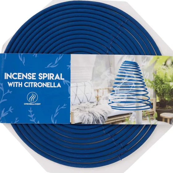 Tuindecoratie>Merk Wierookspiraal Met Citronella Blauw,Groen,Oranje,Roze