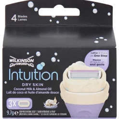 Ontharen & Scheren>Wilkinson Scheermesjes Intuition Groen,Roze,Paars