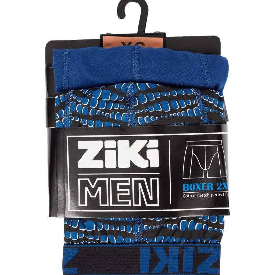 Ondergoed>Ziki Boxershorts Print,Meerkleurig
