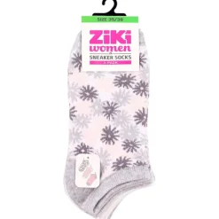 Beenmode>Ziki Sneakersokken Print