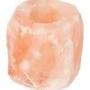 Kaarsenhouders>Merk Zoutsteen Theelichthouder Roze