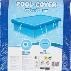 Zwembaden>Froyak Zwembadafdekzeil Blauw